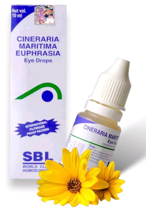 SBL Cineraria Maritima Euphrasia Eye Drop
 - 5ml