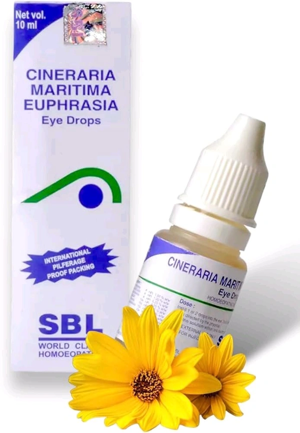 SBL Cineraria Maritima Euphrasia Eye Drop
 - 10ml