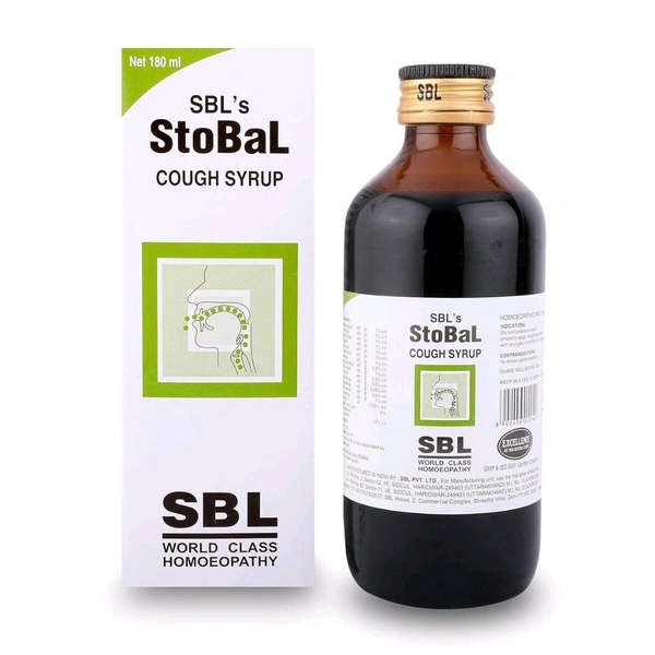 SBL Stobal  Cough Syrup - 180ml