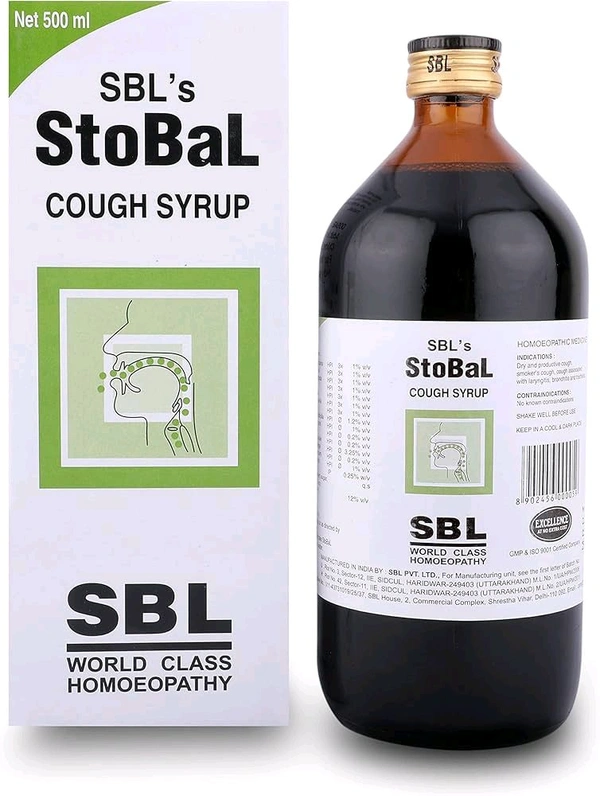 SBL Stobal  Cough Syrup - 450ml