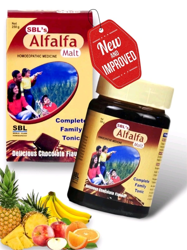 SBL Alfalfa Malt Energy Stimulant Delicious Chocolate  - 250gm