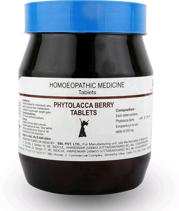 SBL Phytolacca Berry Tablets  - 450ml