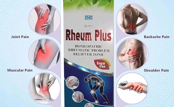 Kent’s Rheum Plus Syrup – Sugar-Free Relief for Joint & Muscular Pain - 450ml