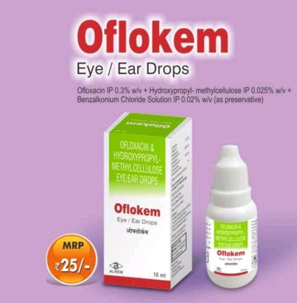 Oflokem Eye/Ear Drop - 10ml