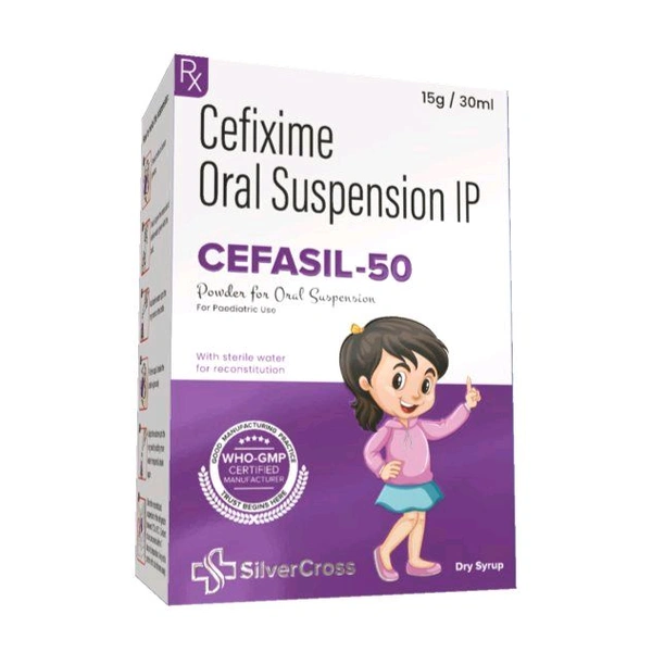 Cefasil 50 Suspension  - 30ml