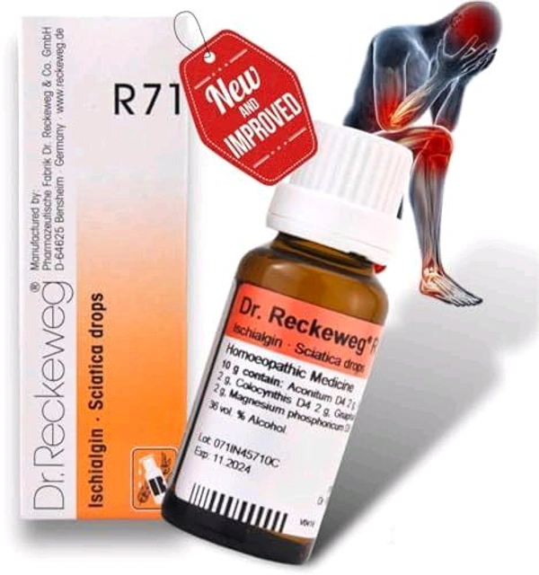 Dr. Reckeweg R71 Sciatica Drop | For Pain Relief - 22ml