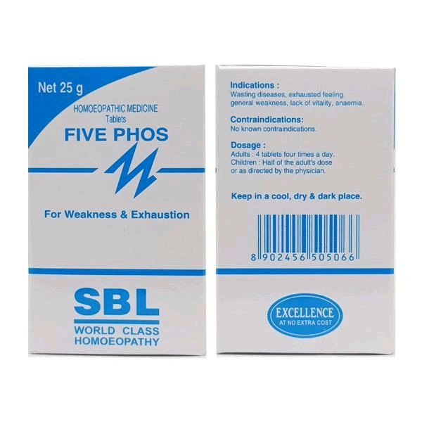 SBL Five Phos Tablet - 25gm