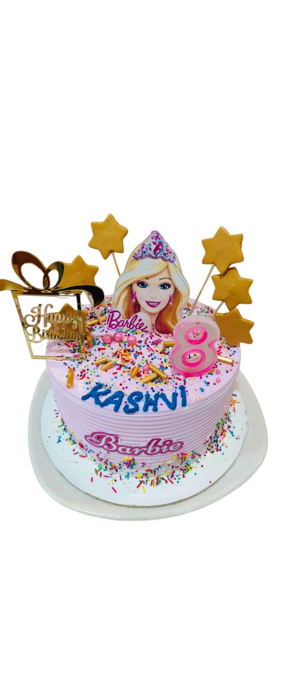 Barbie Sparkle Cake - 3.5 Kg