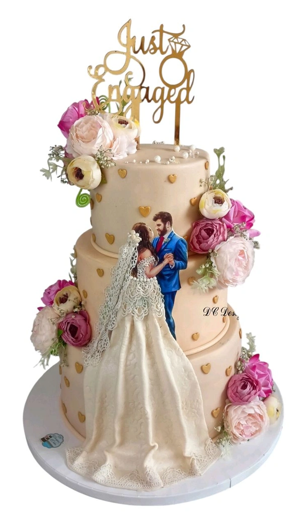 Floral Cake - 1 Kg