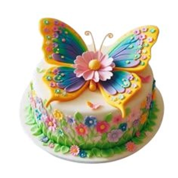 Butterfly Blossom Cake - 1 Kg