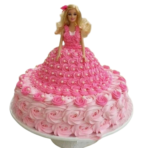 Barbie Doll Cake - 1 Kg