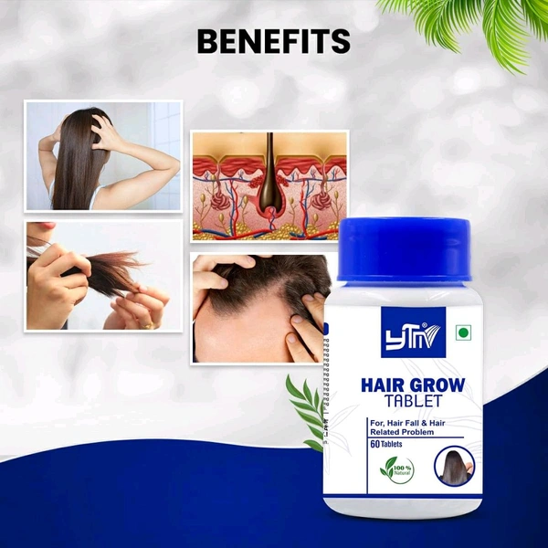 YTM Hair Vitamins Tablet - 1 Bottle