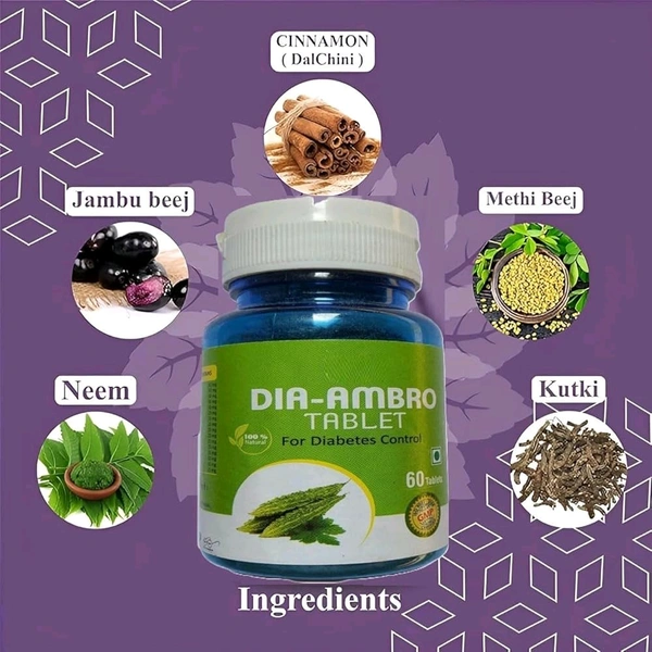 YTM Dia-Ambro Tablet - 1 Bottle