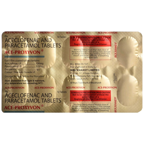 Ace Proxyvon Tablet - 1 Strip