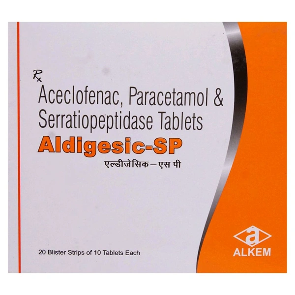 Aldigesic-SP Tablet - 1 Strip