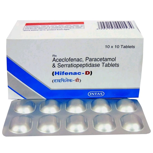 Hifenac-D Tablet - 1 Strip
