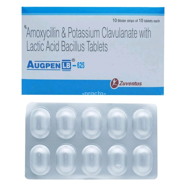 Augpen LB 625 Tablet - 1 Strip