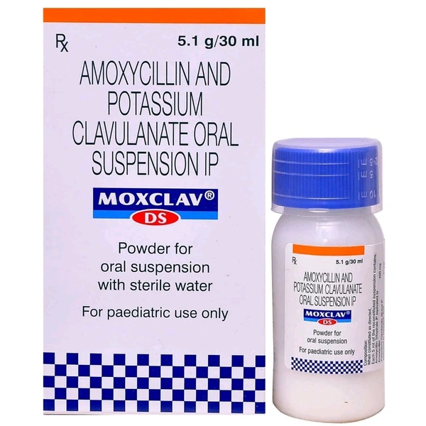 Moxclav DS Powder Oral Suspension - 1 Bottle