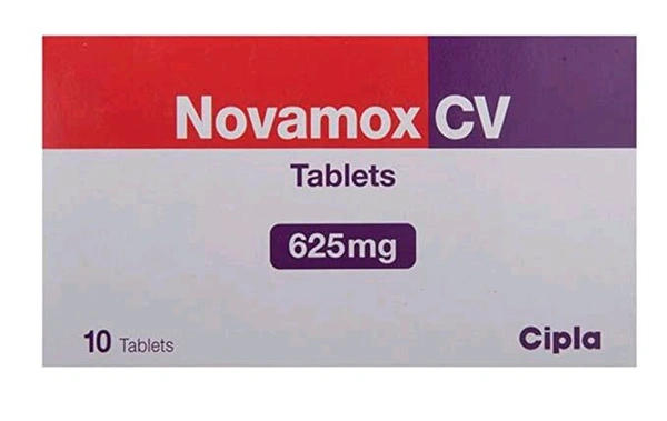 Novamox CV 625mg Tablet - 1 Strip
