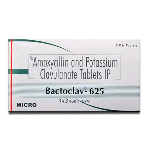 Bactoclav 625 Tablet - 1 Strip