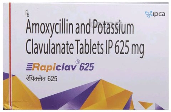 Rapiclav 625 Tablet - 1 strip