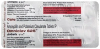 Omniclav 625 Tablet - 1 strip