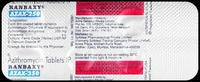 Azax 250 Tablet - 1 Strip