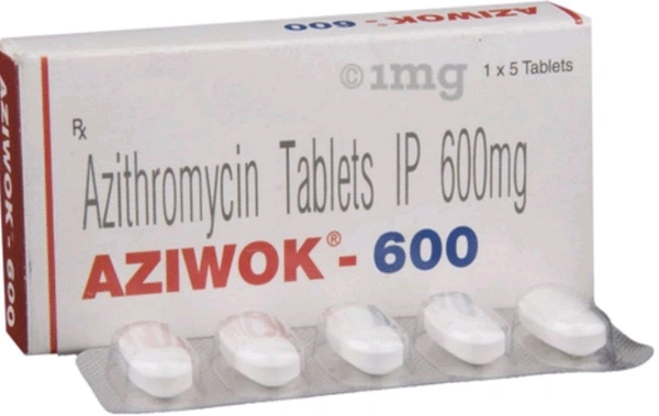 Aziwok 600 Tablet - 1 Strip