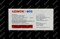 Aziwok 600 Tablet - 1 Strip