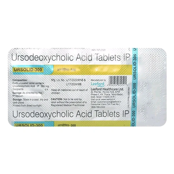 Ursolid Tablet - 1 Strip