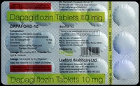 Dapaford 10 Tablet - 1 Strip