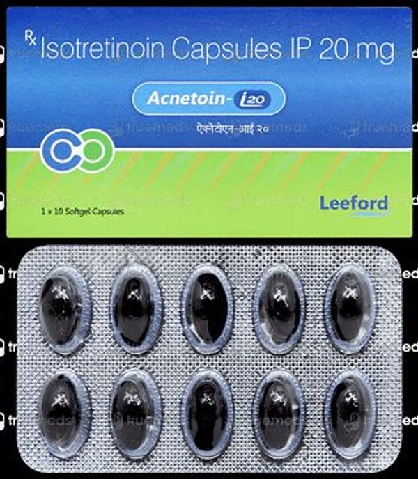 Acnetoin-I Capsule - 1 Strip