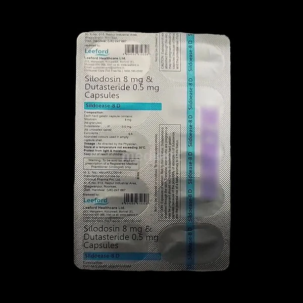 Sildoease-8D Capsule - 1 Strip