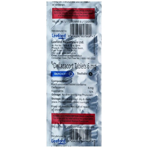 Defcicot Tablet - 1 Strip