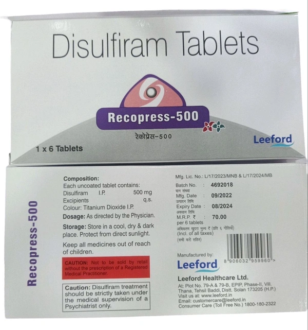 Recopress Tablet - 1 Strip