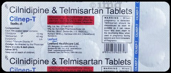 Cilnep-T Tablet - 1 Strip