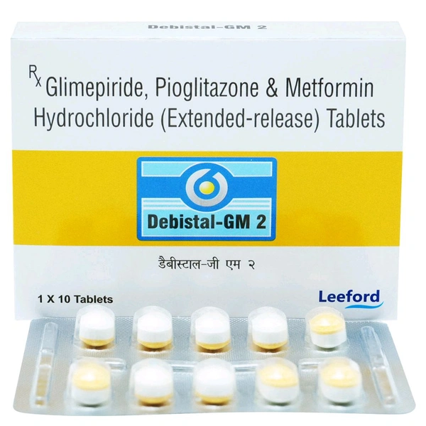 DebiSTAL-GM 2 Tablet  - 1 Strip