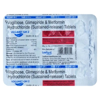 Voglimet-GM 2 Tablet  - 1 Strip