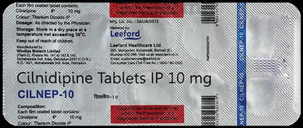 Cilnep 10 Tablet - 1 Strip