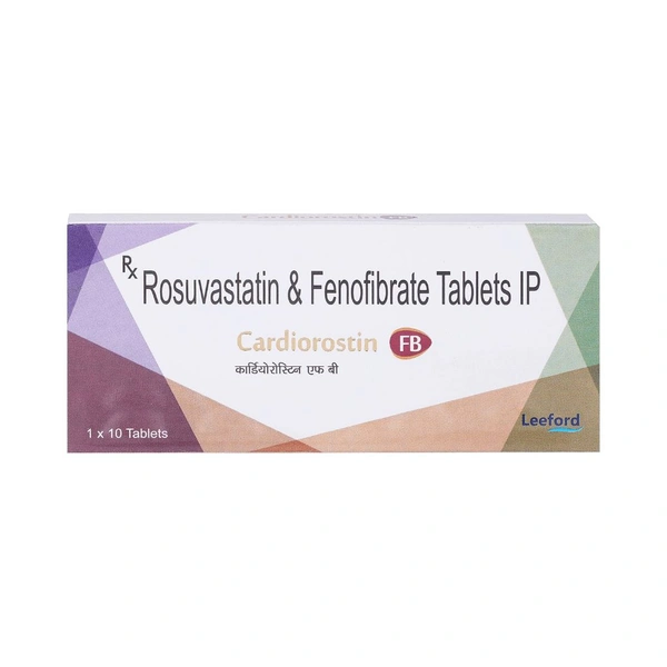 Cardiorostin FB Tablet - 1 Strip
