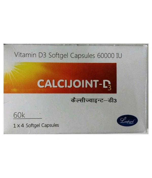 Calcijoint D3 Softgel Capsule  - 1 Strip