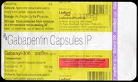 Gabanyl 300 Capsule - 1 Strip