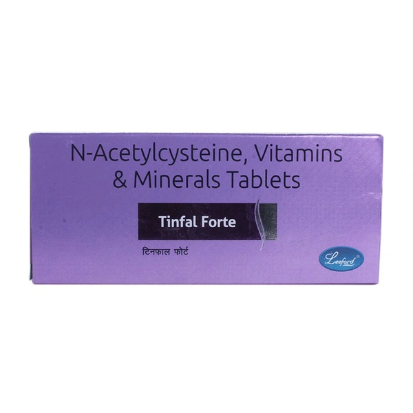 Tinfal Forte Tablet for Hair Care  - 1 Strip