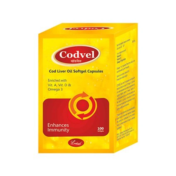 Leeford Codvel Cod Liver Oil Capsule  - 1 Bottle