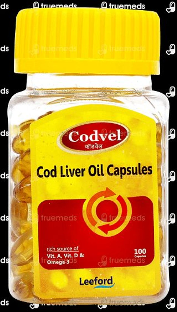 Leeford Codvel Cod Liver Oil Capsule  - 1 Bottle