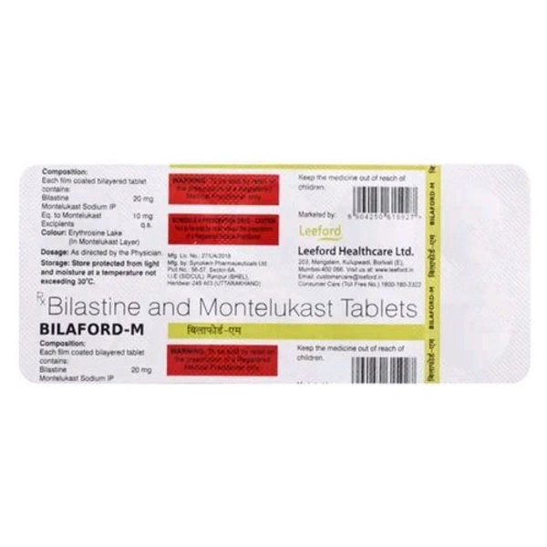 Bilaford-M Tablet - 1 Strip