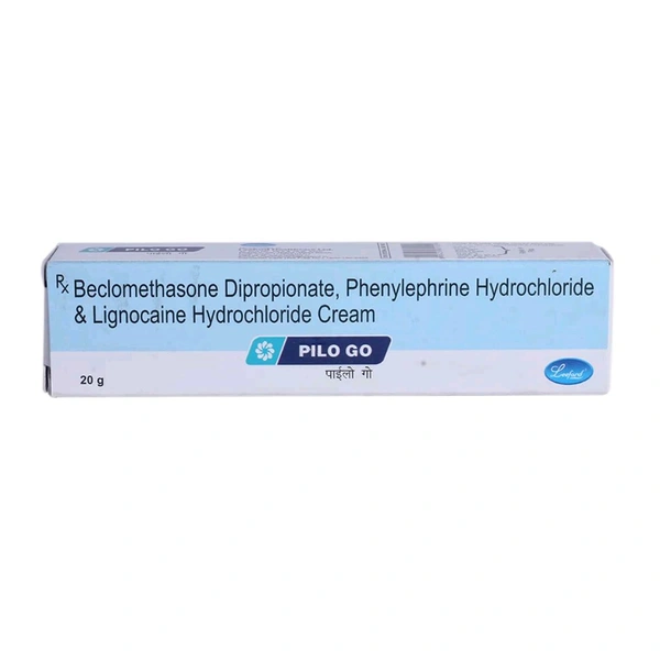 Pilo GO Rectal Cream - 1 Tube