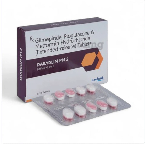 Dailyglim PM 2 Tablet - 1 Strip