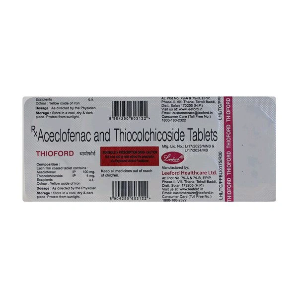 Thioford Tablet - 1 Strip