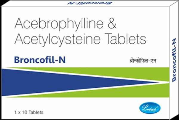 Broncofil N Tablet - 1 Strip